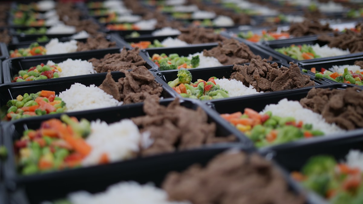 Fresh ingredients and home cooking preparation